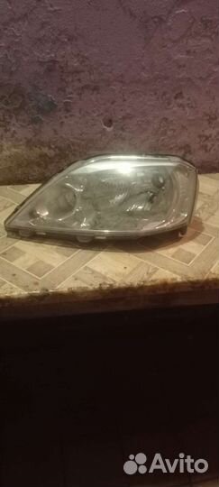 Фара renault logan
