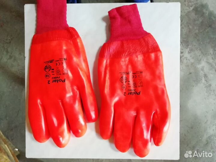 Перчатки нитриловые зимние