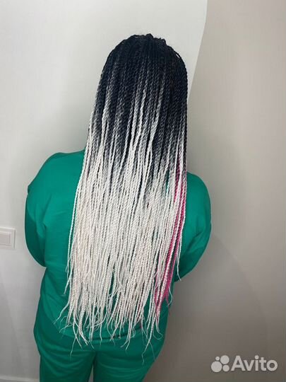 Афрокосички комплекты де кос дреды афрокудри зи-зи