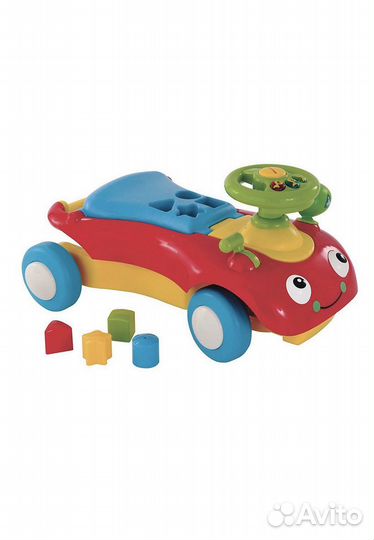 Машинка-сотрет и ходунки ELC