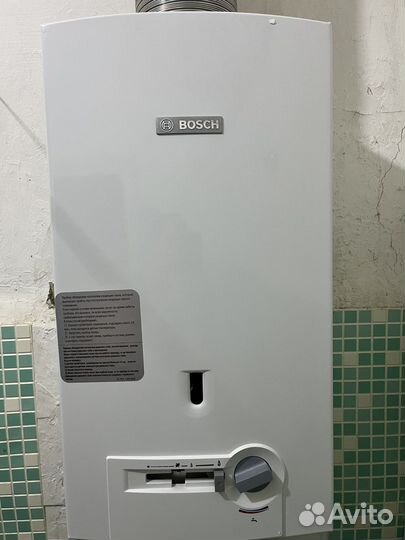 Газовая колонка bosch (wr 10 2p) с установкой