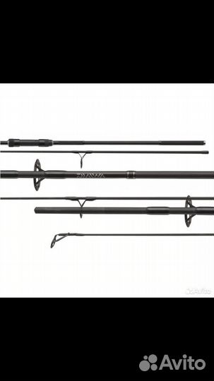 Карповое удилище daiwa black widow