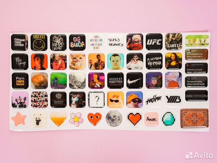 3D стикер на телефон от производителя оптом