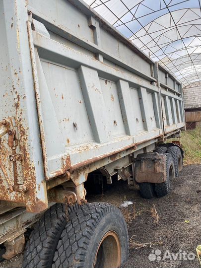 Прицеп трехосный зерновоз самосвальный