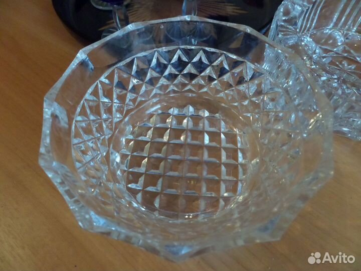 Салатники хрустальные. СССР