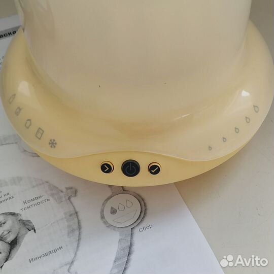 Подогреватель Medela, соска Calma и бутылочка