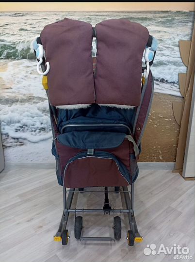 Санки коляска ника 7 2
