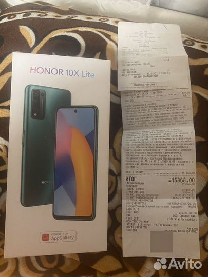 HONOR 10X Lite, 4/128 ГБ