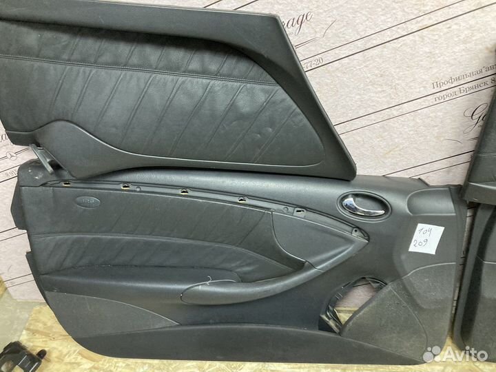 Дверные карты Mercedes 209