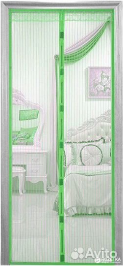 Противомоскитная сетка шторка на магнитах