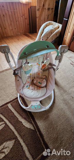 Детские качели шезлонг