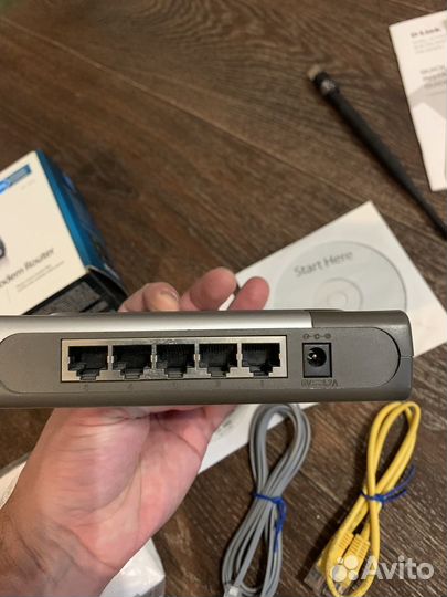 Роутер D-link dsl-2640 u