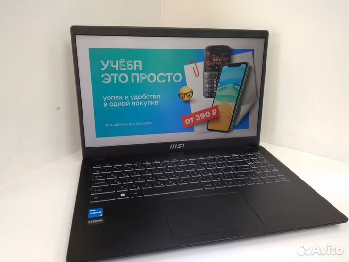 Ноутбук MSI Modern 15 B12M-211RU