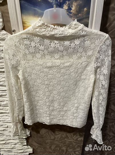 Блузка гипюровая детская
