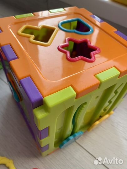 Развивающий кубик baby go б/у