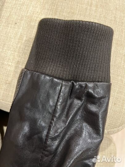 Куртка кожаная