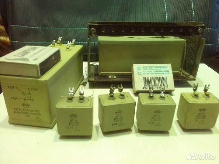 Радиолампы. Немецкие конденсаторы и резисторы