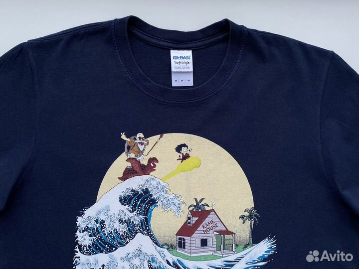 Винтажная футболка Dragon Ball Z Kame House