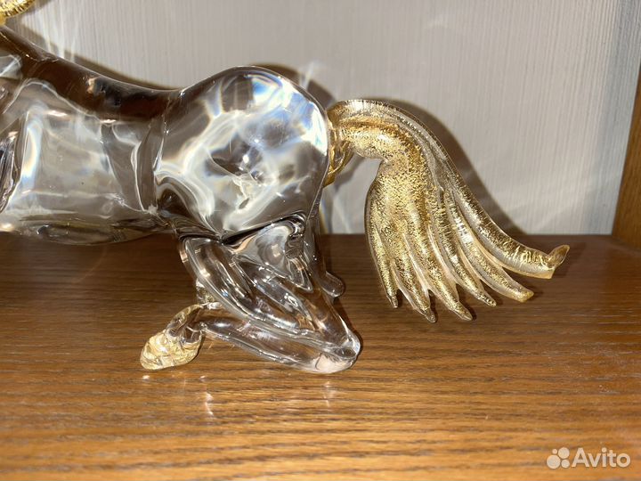 Скульптура Конь из Муранского стекла