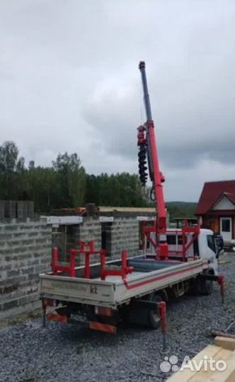 Услуги ямобура, манипулятора