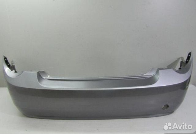 Бампер задний Шевроле Авео Т 300 седан в цвет авто