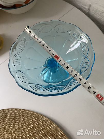 Ваза конфетница на ножке СССР