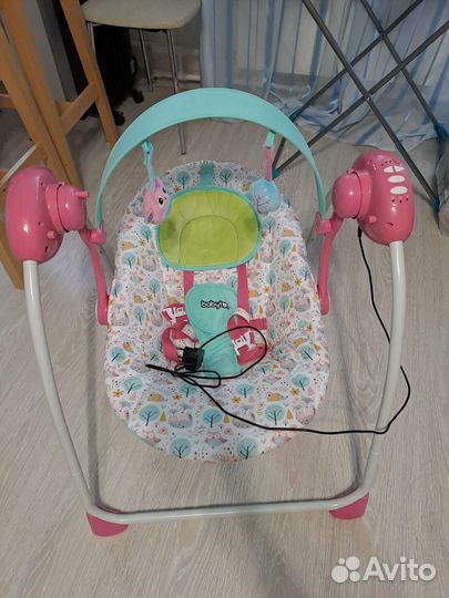 Детские электронные качели для новорожденных