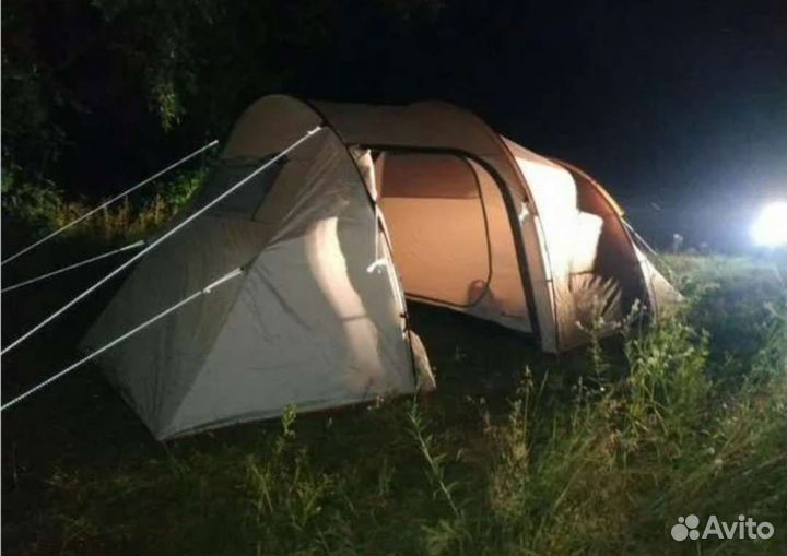 Палатка туристическая 4 местная бу