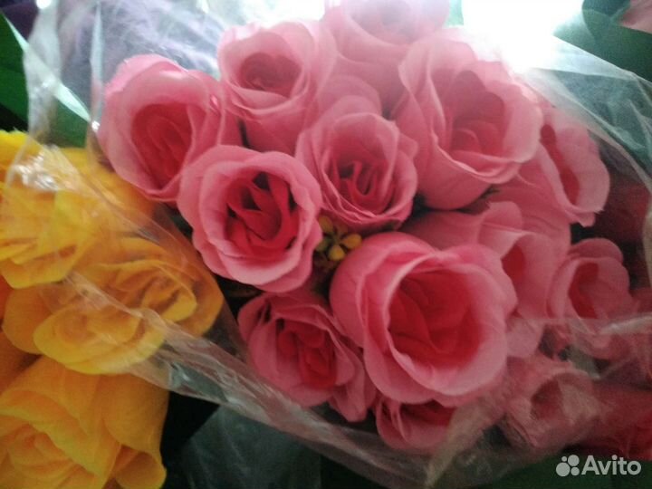 Искусственные цветы, букет