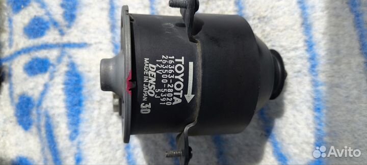 Моторчик вентилятора охлаждения toyota
