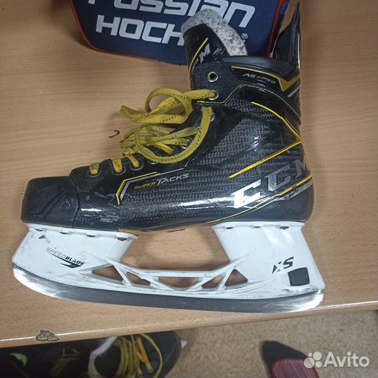 Коньки хоккейные ссм super tacks as3 pro