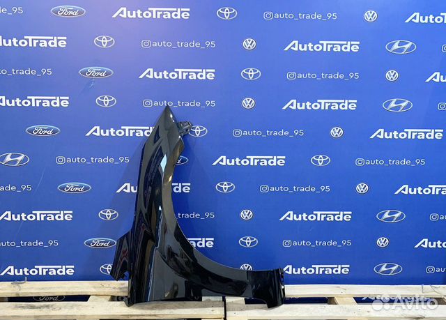 Крыло ford focus 2 правое черное