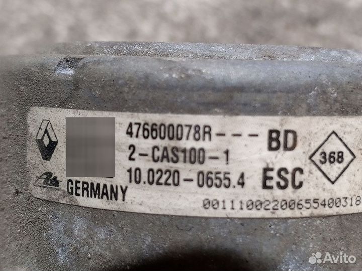 Блок абс на Рено Доккер 2018г