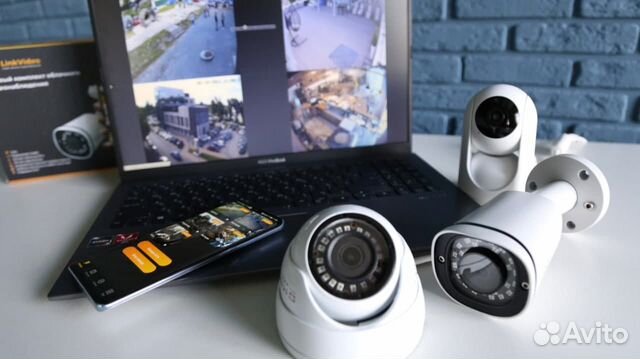 Удаленное видеонаблюдение с установкой. IP-камеры