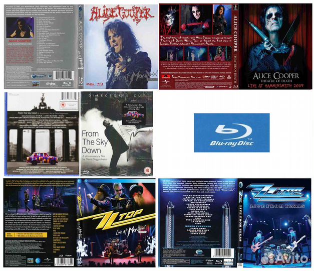 Rock - Pop - Jazz - Blu-Ray - 4K Made in Europe