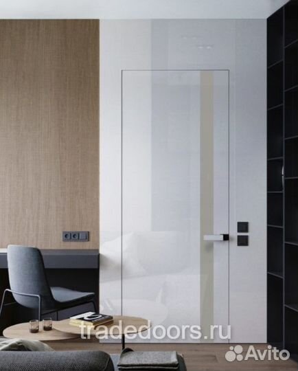 Скрытые межкомнатные двери invisible