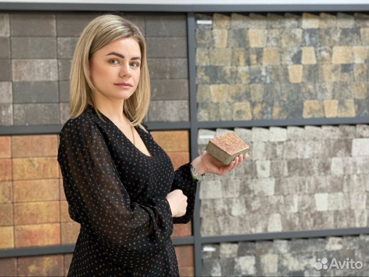 Тротуарная плитка, брусчатка, бордюры