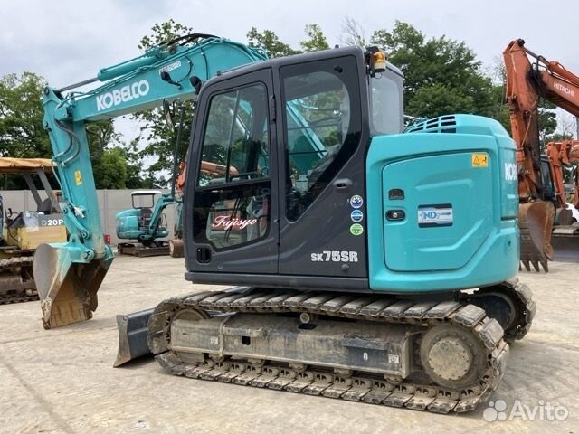 Мини-экскаватор Kobelco SK75SR, 2021