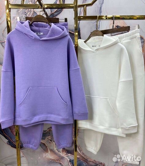 Флисовый костюм женский