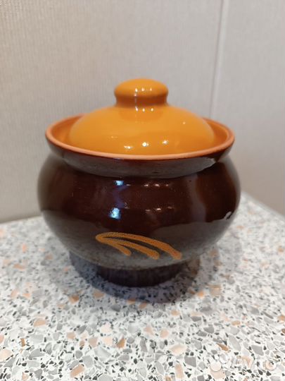 Керамика СССР (горшочки,салатник, ваза, кружка)