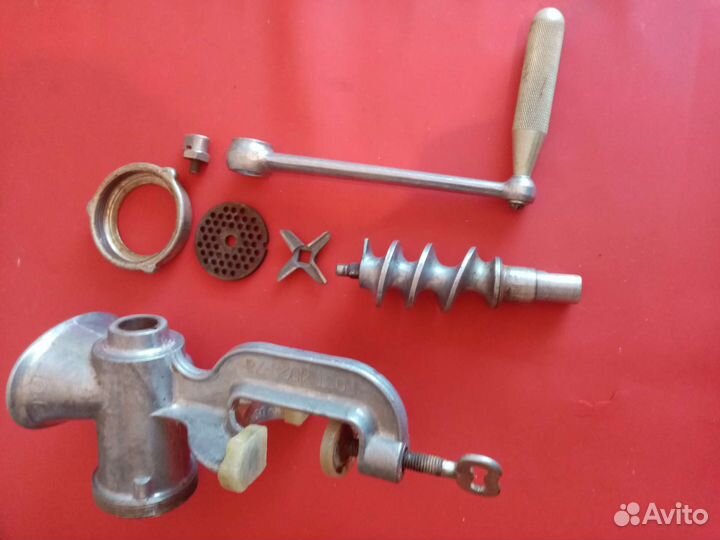 Мясорубка чугунная, алюминиевая