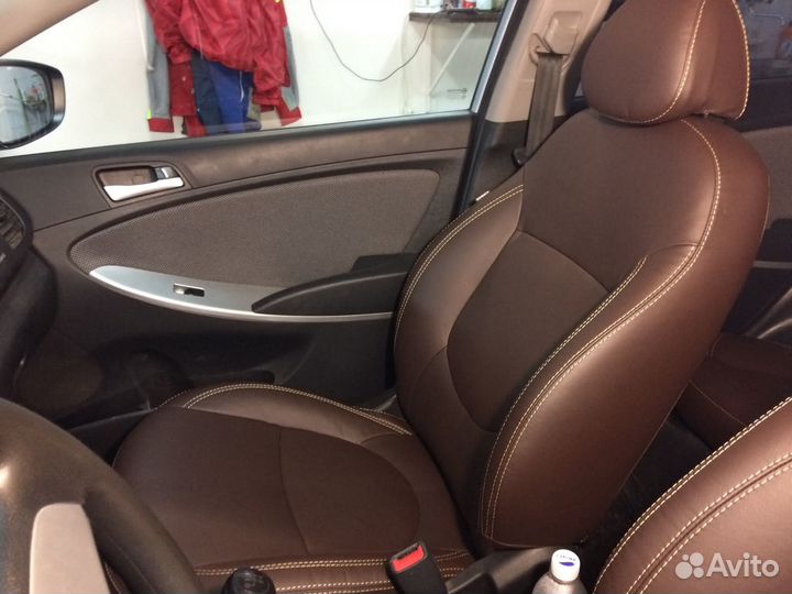 Чехлы на Hyundai Solaris