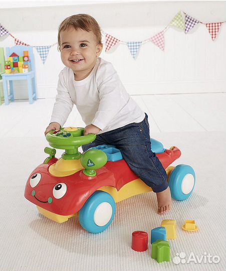 ELC машинка каталка-ходунки
