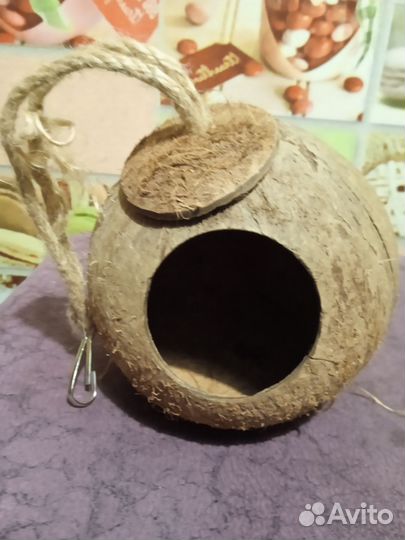 Домик для попугайчика