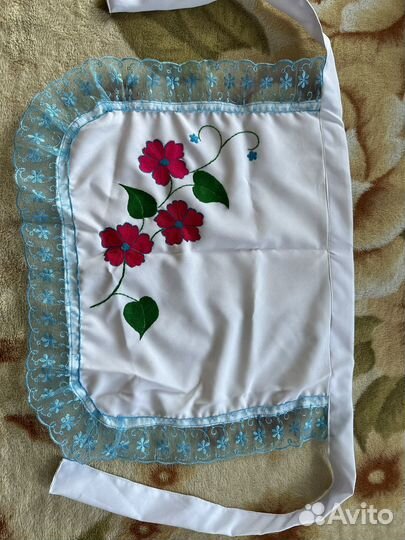 Фартук с вышивкой для никаха