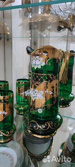 Посуда богемия Чехия