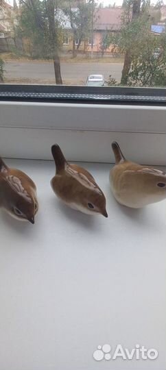 Воробьи лфз-3 шт