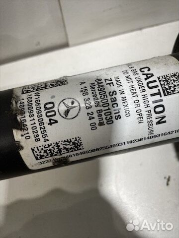 Комплект амортизатор с пружинами Мерседес w166