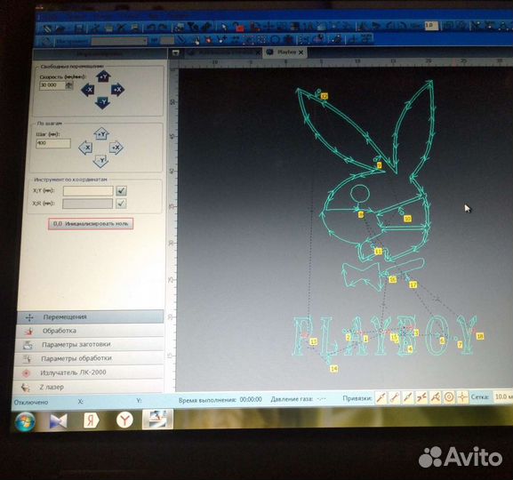 Программа uniсut, Light Burn, Dr.metaza2