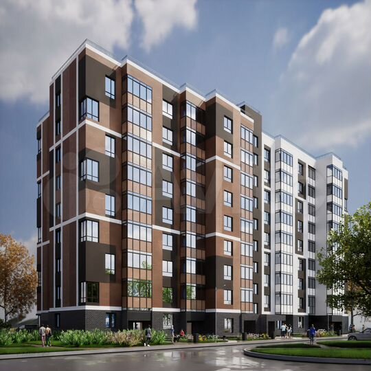 2-к. квартира, 58,3 м², 9/9 эт.